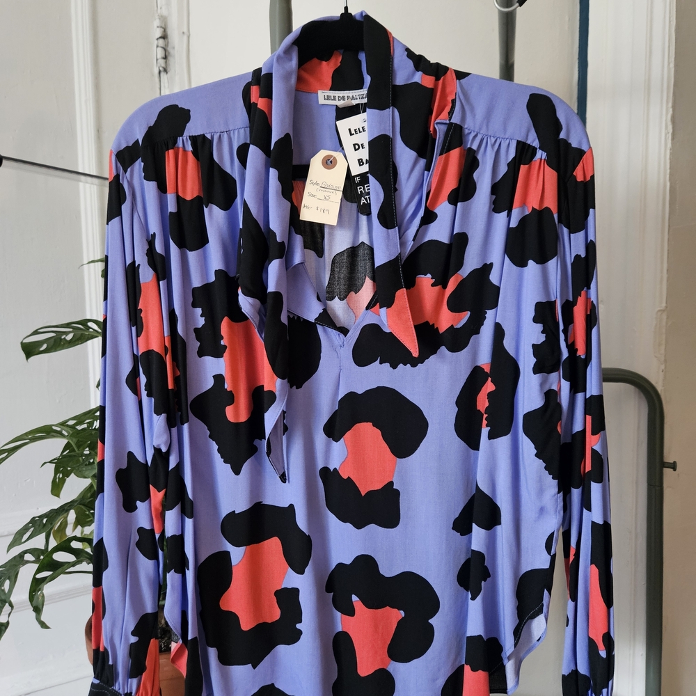 Lele De Baltzac Patterned Blouse